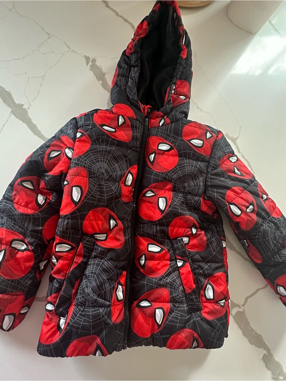 Spider-Man puffer jacket